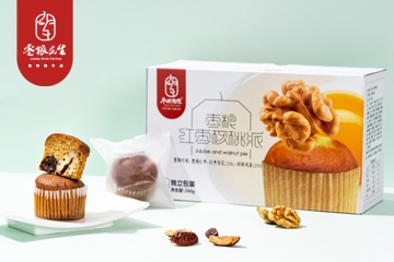红枣核桃派