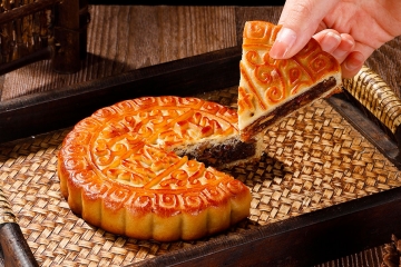 山西红枣核桃月饼350g