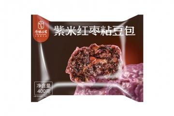 紫米红枣粘豆包