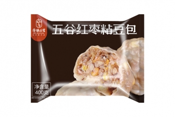五谷红枣粘豆包