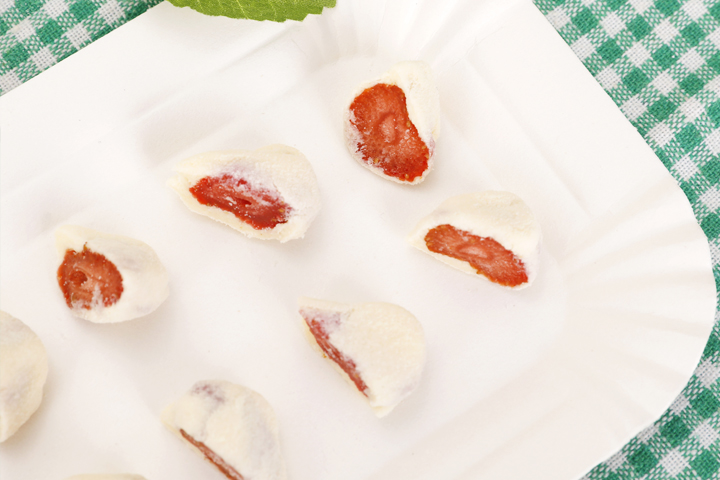 枣粮先生奶香草莓球